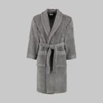 Sarev Soho Gri %100 Pamuk X-Large Beden Bornoz - XL