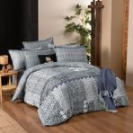 Sarev Vio Çift Kişilik %100 Pamuk Flanel (Pazen) Nevresim Takımı - 001-Renkli - 200 x 220 cm
