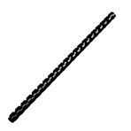 Sarff 12030 Plastik Spiral, 100'lü, Siyah, 14 mm