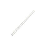 Sarff 12035 Plastik Spiral 16 mm, 100'lü, Beyaz, 16 mm