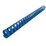 Sarff 12043 Plastik Spiral, 18mm, 100'lü, Mavi, 18 mm