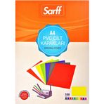 Sarff 15201102 A4 450MIC 50'li Şeffaf Mavi Cilt Kapağı