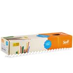 Sarff 15312005 100'lü 6 mm Delux Beyaz Plastik Spiral