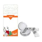 Sarff 2 Adet Yuvarlak Kancalı Lüx Beyaz Yoyo Blister
