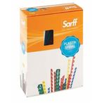 Sarff 38 mm 50 Adet Siyah Delux Plastik Spiral