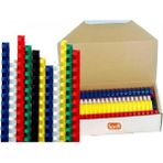 Sarff 45 Mm Beyaz Plastik Spiral 50 Adetli Paket - Ofis Makineleri için Pratik Çözüm