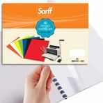 Sarff 450 Micron A3 Opak Beyaz PP Kapak 50'li Paket