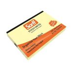 Sarff 50x75 mm 100 Yaprak Sarı Yapışkanlı Not Kağıdı