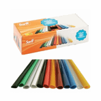 Sarff 6 mm Beyaz Oval 25 Yaprak Kapasiteli 100'lü Sırtlık
