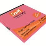 Sarff 75x75 mm 80 Yaprak Neon Pembe Yapışkanlı Not Kağıdı