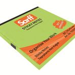 Sarff 75x75 mm 80 Yaprak Neon Yeşil Yapışkanlı Not Kağıdı