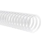 Sarff 8 mm Şeffaf 200'lü Helezon Spiral
