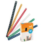 Sarff Delux 8 mm Mavi Plastik Spiral