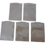 Sarff Dikey Şeffaf Kart Poşeti 10X14.5 cm (5 Adet)
