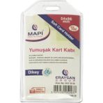 Sarff Mapi Yumuşak Kart Kabı 55X85MM Dikey 50'li -Yerli