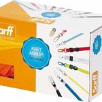 Sarff Metal Klips 50 Adet Yeşil Beyaz Askı İpi