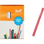 SARFF PLASTİK SPİRAL 16mm KIRMIZI 100LÜ (15312038)