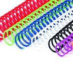 Sarff Pvc Helezon 18 mm Beyaz Plastik Spiral