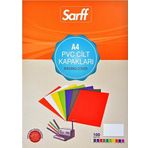 Sarff PVC Opak Siyah A4 100'lü Paket Cilt Kapağı