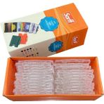 Sarff Şeffaf Çift Yönlü Kart Muhafaza Kabı 25 'li ( 1 Paket )