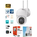 Sarftech 1080P 2mp Wifi IP66 Su Geçirmez Gece Görüşlü Hareket Sensörlü Yoosee Türkçe Güvenlik Kamerası - Siyah