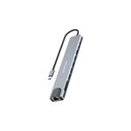 Sarftech 10'u 1 Arada USB-C Çoklayıcı Adaptör | 100W PD Hızlı Şarj | 4K HDMI | Gigabit Ethernet