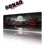 Sarftech Temple Blacknight Speed Hızlı Yüzey Kaymaz Taban Gaming Oyuncu Mouse Pad Oyuncu Gaming Mousepad - 80X40