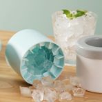 Sarı 8 cm Buz Küpü Kalıp Silikon Silindir Silindir Çıkarılması Kolay Film Kafes Üretimi Buz Tepsileri Yaratıcı Kova Dondurularak Bira Makinesi (Yurt Dışından) - Ice Cream Tubs - Renkli