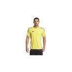 Sarı adidas Erkek Futbol Antrenman Tişörtü Tiro24 Jsy IS1015