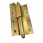 Sarı Alüminyum Cumbalı Menteşe 12 Cm Sol