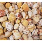 Sarı Çizgili Dolomit Taş 5 kg 6-10 cm Bahçe ve Dekorasyon Için Doğal Taş - Seçenek 1 - Altın
