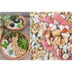 Sarı Dolomit Taş 2 kg 1-2 cm Bahçe, Süs, Akvaryum ve Teraryum Taşı - Seçenek 1 - Ahşap