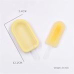 Sarı Ev Yapımı Silikon Kalıp Dondurma Çikolatalı Jöle Puding Gıda Sınıfı Kalıp Kek Kalıbı Kapaklı Silikon Buz Kafes Mutfak Aletleri (Yurt Dışından) - Ice Cream Tubs - Renkli