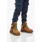 Sarı Fermuarlı Unisex Çocuk Bot