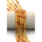 Sarı Kalsit (A Kalite) Doğal Taş Dizi 6 Mm Küre Kesim - Dz-1048