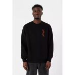 Sarı Kırmızı Dna Siyah Erkek 2İp Sweatshirt