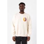 Sarı Kırmızı Leon Ekru Erkek 2İp Sweatshirt