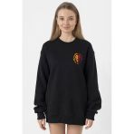 Sarı Kırmızı Leon Siyah Kadın 2İp Sweatshirt