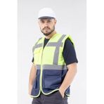 SARI LACİVERT MÜHENDİS YELEĞİ