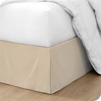 Sarı pilili yatak etek kral boy yatak Polyester yatak örtüsü zarif yatak fırfır 150x190+35cm mükemmel yatak aksesuarı şık yatak odası dekor için