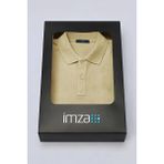 Sarı Polo Yaka Pike Kısa Kol Slim Fit Pamuklu Hediye Kutulu Tişört 1011260169