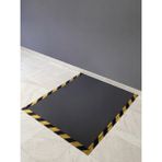 Sarı-Siyah Ikaz Şerit Bant - Sarı - Siyah - 50mm x 33mt