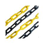 Sarı-Siyah Plastik Zincir 6mm (10 Metre)