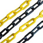 Sarı-Siyah Plastik Zincir 8 mm (10 Metre)