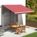 Sarı ve Beyaz 4 x 3 m Yedek Kumaş Güneş Tentesi için Güneşlik Bezi Güneş Gölgeliği için Alternatif Kumaş Tenda Şemsiye Çerçevesi Dahil Değildir