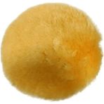 Sarı Yün Pasta Keçesi 160 mm