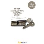sarıalarm Pvc ve Alüminyum Kapılar İçin Kilit Göbeği Barel (Eko) 90mm