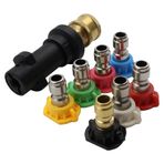 Sarini Yüksek basınçlı yıkama tabancası adaptörü, 1/4 inç hızlı bağlantı iç dişli, Karcher K serisi, K2, K3, K4, K5, K6, K7 yüksek basınçlı temizleyici ile uyumlu