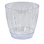 Sarinova Serinova Orkide Saksı - Şeffaf Saksı - 3 Lt ( 3 Litre )