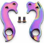 Sarissa Cube Salcano XRS 030 Bisiklet Aktarıcı Kulağı Kadro Kulağı Titanyum Rainbow Kadro Kulağı